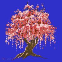 Sakura Japanese Tree Art Toddler T-Shirt thumb 4