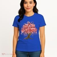 Sakura Japanese Tree Art Women's T-Shirt thumb 4