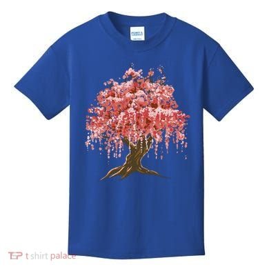 Sakura Japanese Tree Art Kids T-Shirt