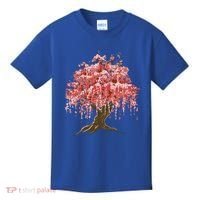 Sakura Japanese Tree Art Kids T-Shirt thumb 0