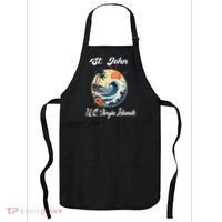 St. John Usvi Us Virgin Island Souvenir Vacation Reminder Apron thumb 0