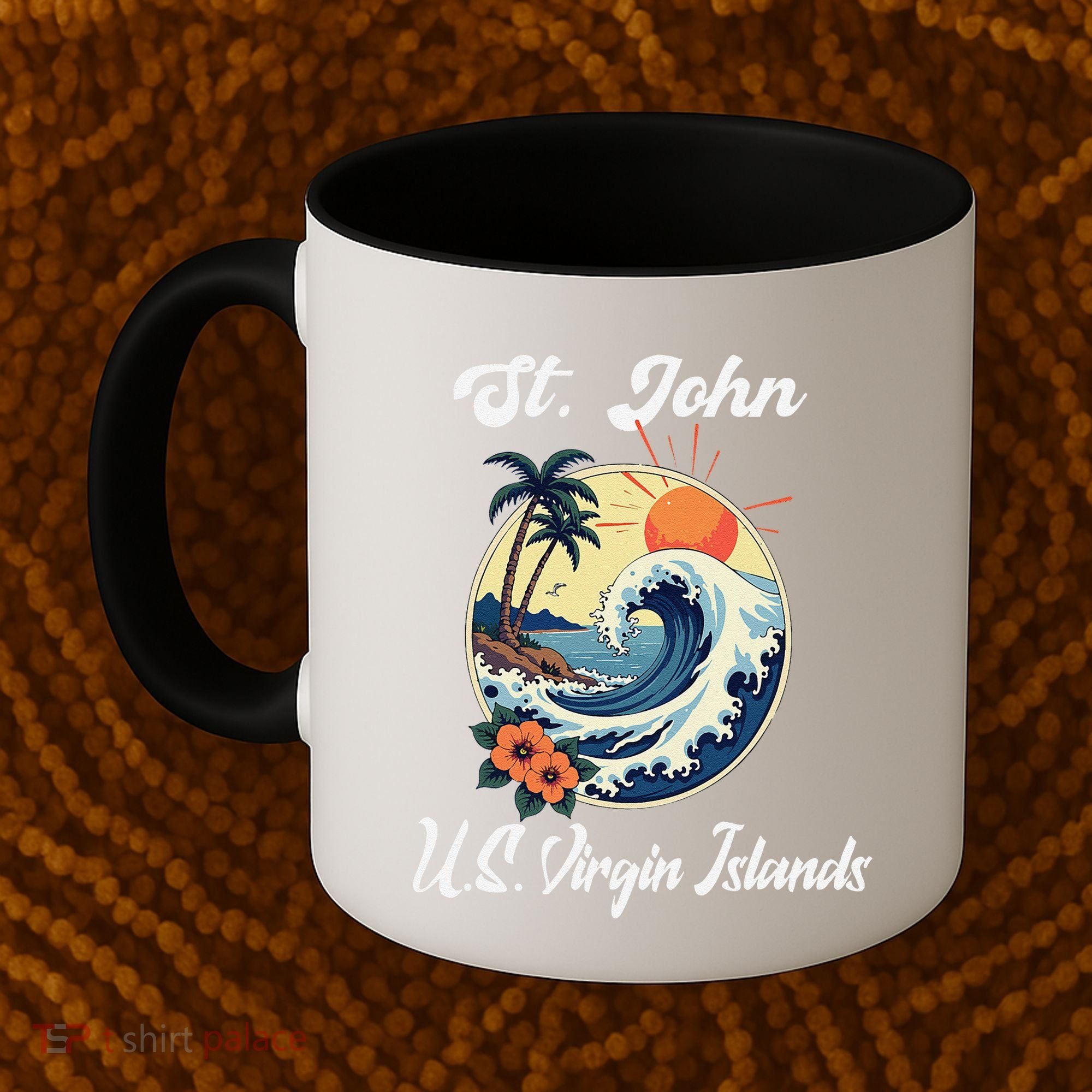 St. John Usvi Us Virgin Island Souvenir Vacation Reminder Coffee Mug