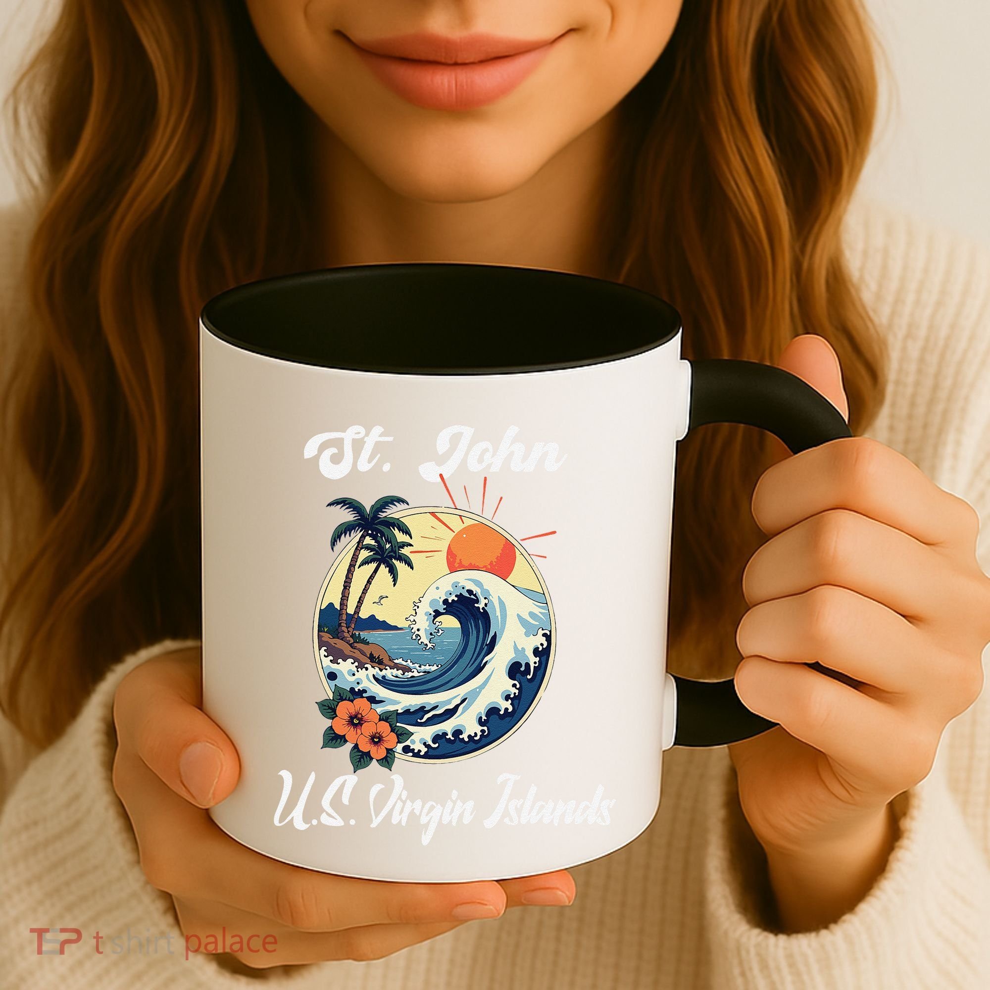 St. John Usvi Us Virgin Island Souvenir Vacation Reminder Coffee Mug