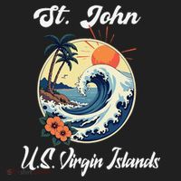 St. John Usvi Us Virgin Island Souvenir Vacation Reminder Hat thumb 2