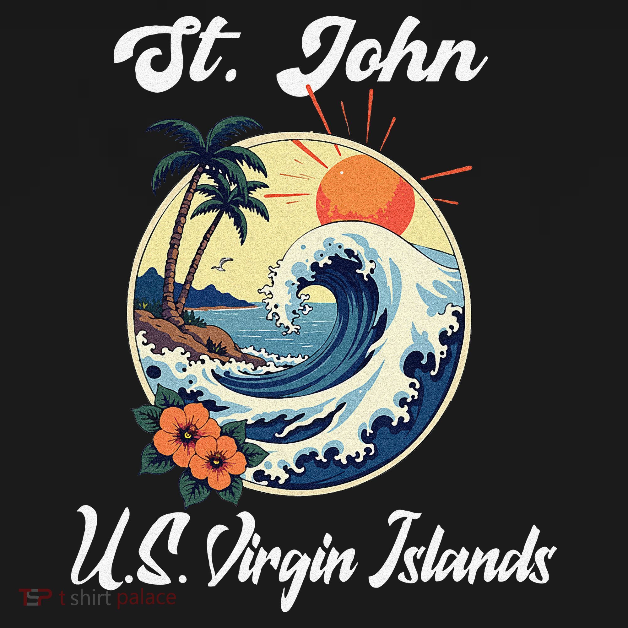 St. John Usvi Us Virgin Island Souvenir Vacation Reminder Toddler Hoodie