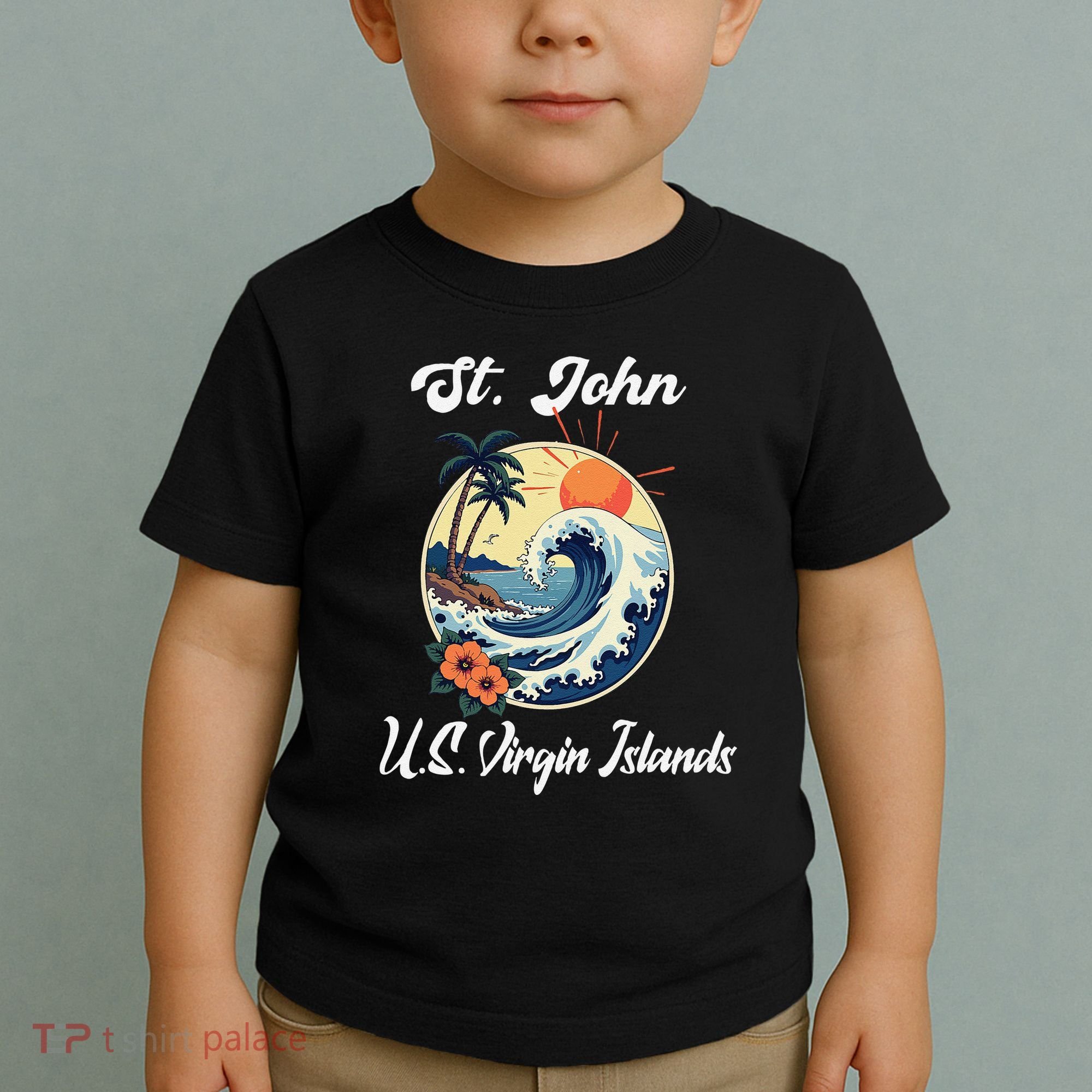 St. John Usvi Us Virgin Island Souvenir Vacation Reminder Toddler T-Shirt