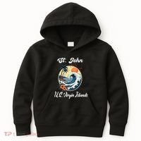 St. John Usvi Us Virgin Island Souvenir Vacation Reminder Kids Hoodie thumb 0