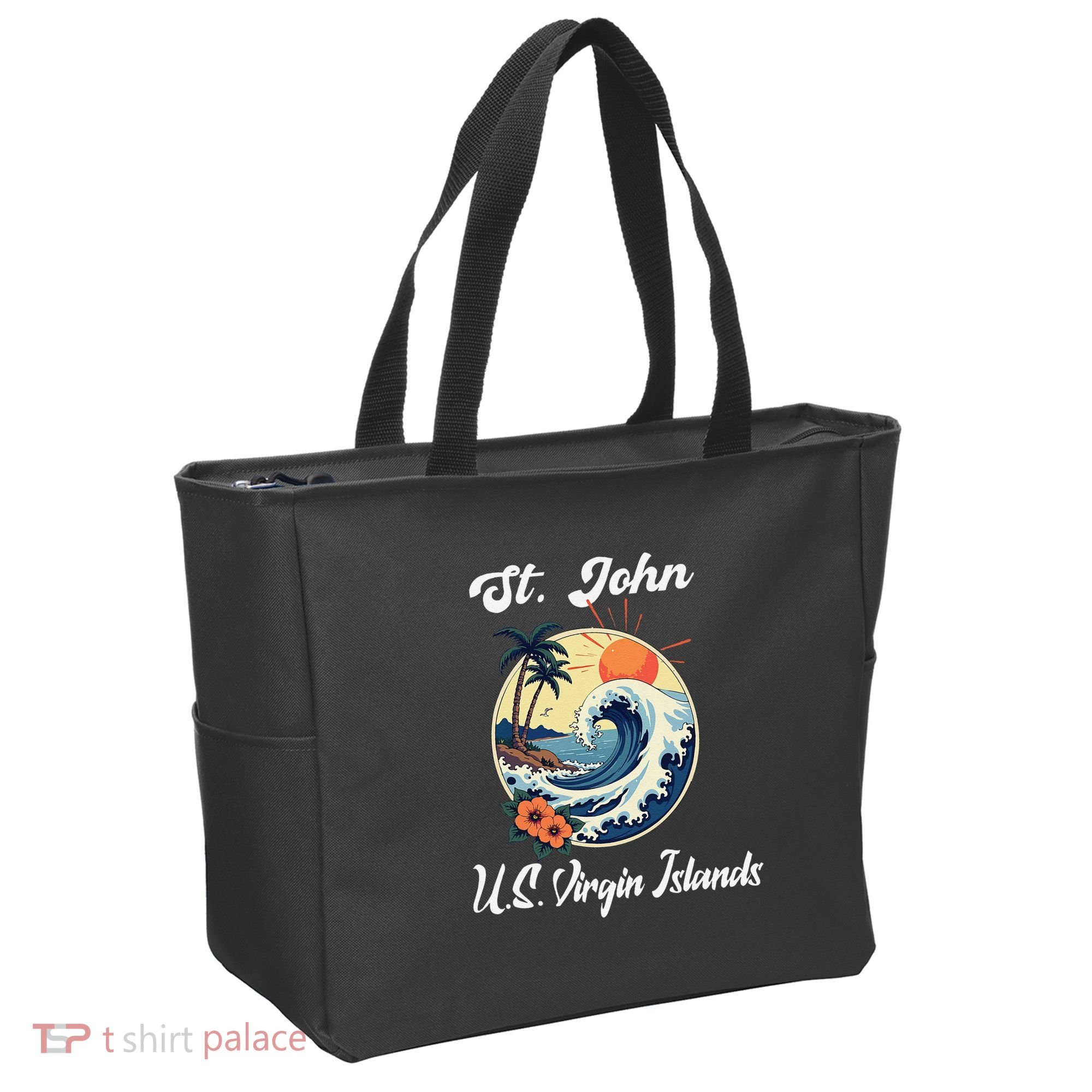St. John Usvi Us Virgin Island Souvenir Vacation Reminder Tote Bag