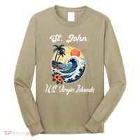 St. John Usvi Us Virgin Island Souvenir Vacation Reminder Long Sleeve Shirt thumb 0