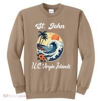 St. John Usvi Us Virgin Island Souvenir Vacation Reminder Sweatshirt thumb 0