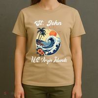 St. John Usvi Us Virgin Island Souvenir Vacation Reminder T-Shirt thumb 4