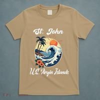 St. John Usvi Us Virgin Island Souvenir Vacation Reminder T-Shirt thumb 5