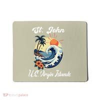 St. John Usvi Us Virgin Island Souvenir Vacation Reminder Mousepad thumb 0