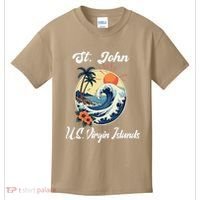 St. John Usvi Us Virgin Island Souvenir Vacation Reminder Kids T-Shirt thumb 0