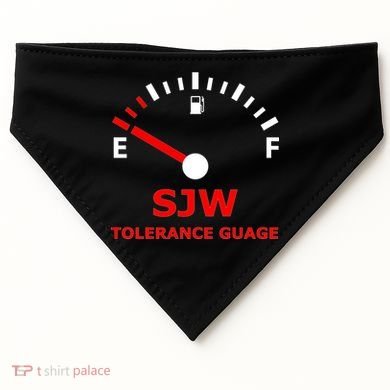 SJW Tolerance Guage USA-Made Doggie Bandana