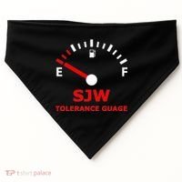 SJW Tolerance Guage USA-Made Doggie Bandana thumb 0