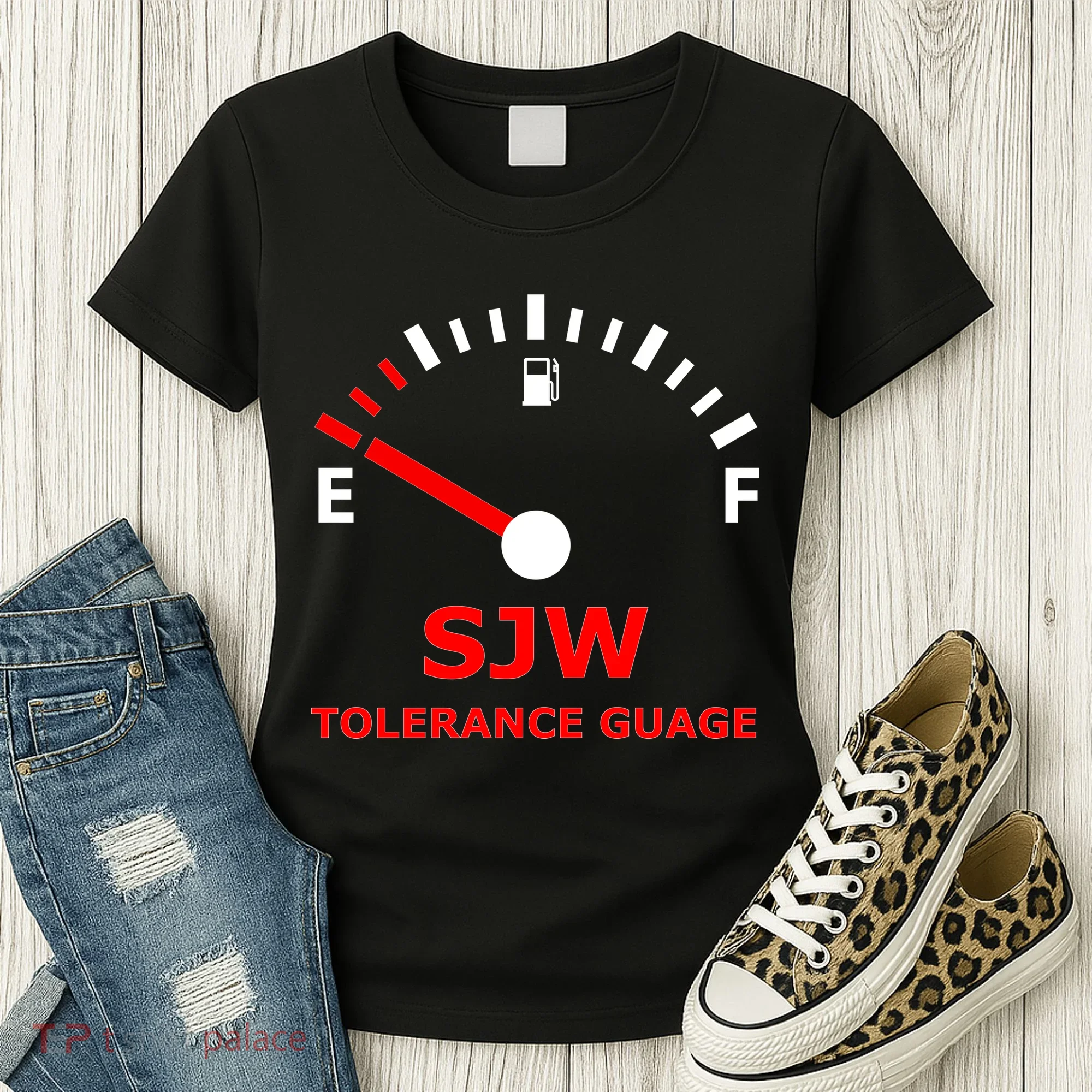 SJW Tolerance Guage Women's T-Shirt