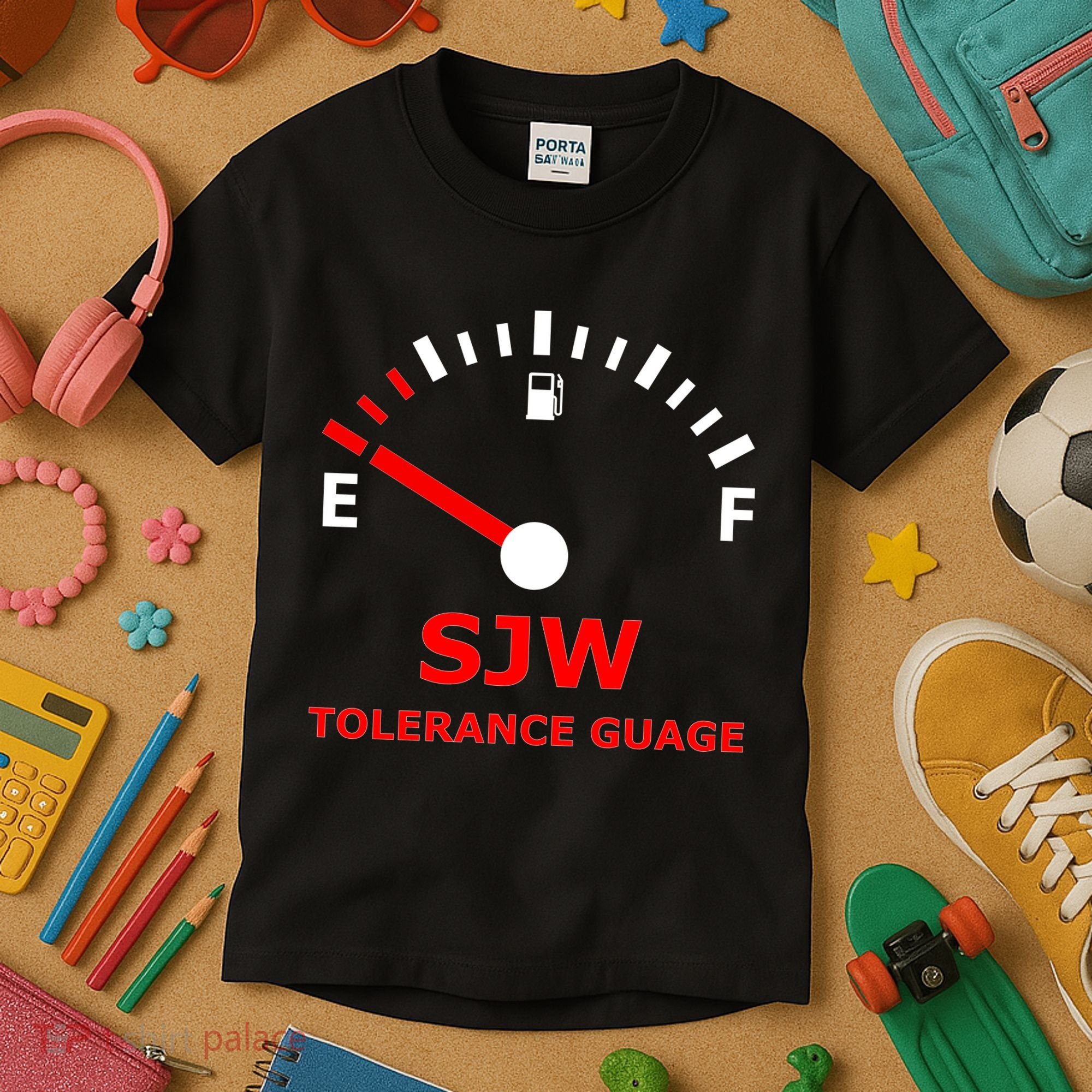 SJW Tolerance Guage Kids T-Shirt