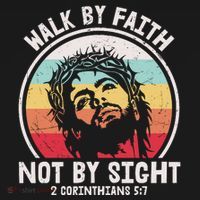 Sunset Jesus Walk By Faith Backpack thumb 2