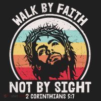 Sunset Jesus Walk By Faith Tumbler thumb 3