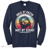 Sunset Jesus Walk By Faith Sweatshirt thumb 0
