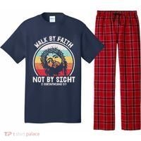 Sunset Jesus Walk By Faith Pajama Set thumb 0