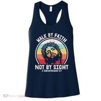 Sunset Jesus Walk By Faith Women's Tank Top thumb 0