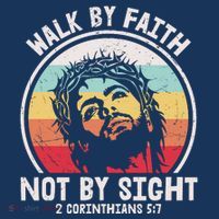Sunset Jesus Walk By Faith Hat thumb 2