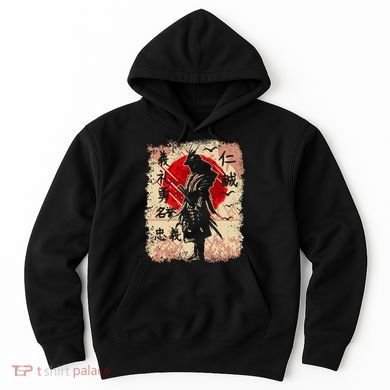 Samurai Japanese Warrior & Bushido Code Swordsman Hoodie