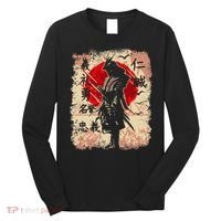 Samurai Japanese Warrior & Bushido Code Swordsman Long Sleeve Shirt thumb 0