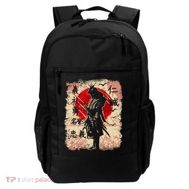 Samurai Japanese Warrior & Bushido Code Swordsman Backpack