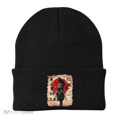 Samurai Japanese Warrior & Bushido Code Swordsman Beanie