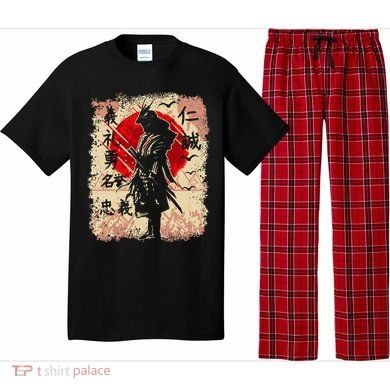 Samurai Japanese Warrior & Bushido Code Swordsman Pajama Set