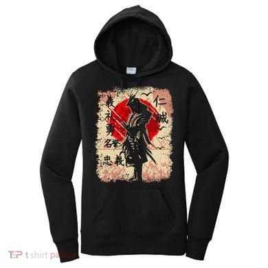 Samurai Japanese Warrior & Bushido Code Swordsman Women's Hoodie