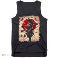 Samurai Japanese Warrior & Bushido Code Swordsman Tank Top thumb 0
