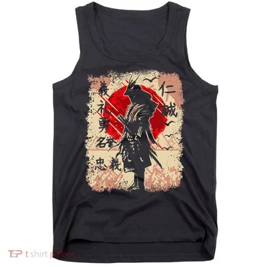 Samurai Japanese Warrior & Bushido Code Swordsman Tank Top