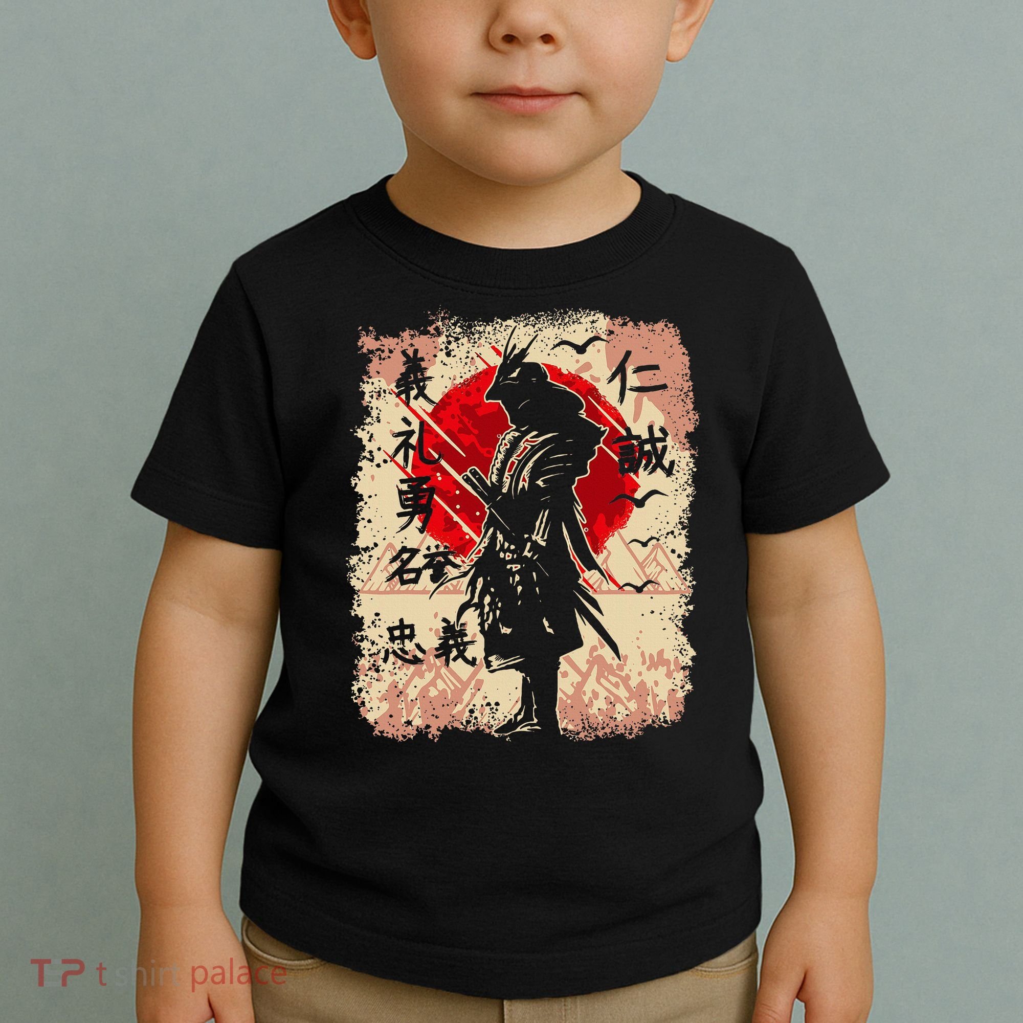 Samurai Japanese Warrior & Bushido Code Swordsman Toddler T-Shirt