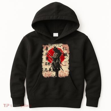 Samurai Japanese Warrior & Bushido Code Swordsman Kids Hoodie