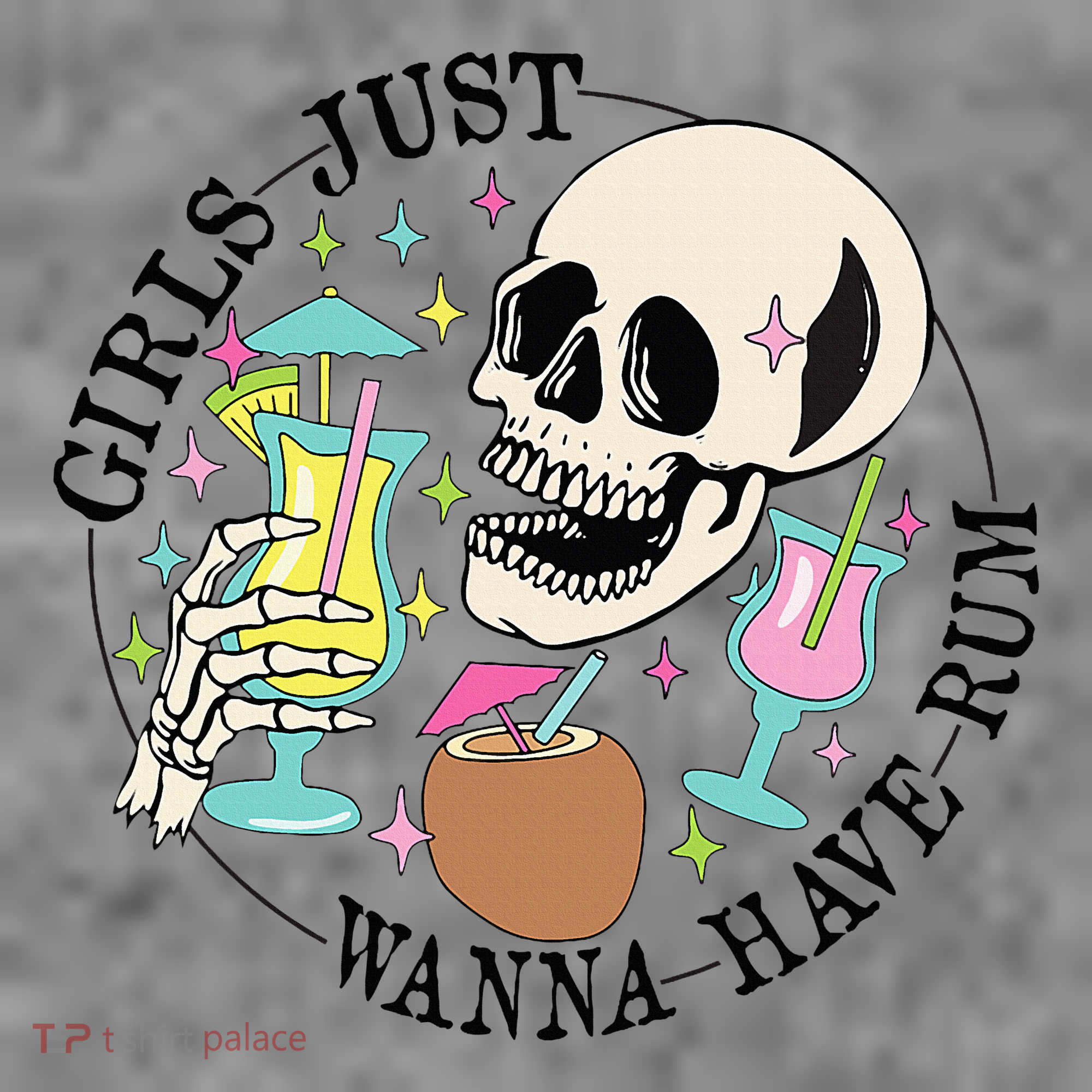 Skeleton Just Wanna Have Rum Summer Beach Party Toddler Hoodie