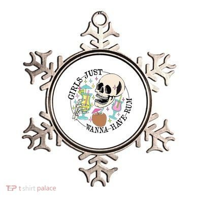 Skeleton Just Wanna Have Rum Summer Beach Party Ornament
