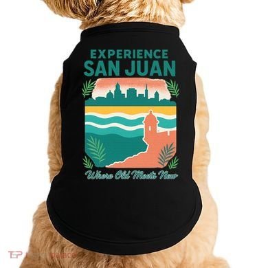 San Juan Where Old Meets New Doggie Tank