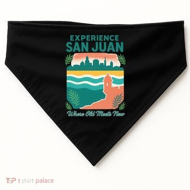 San Juan Where Old Meets New USA-Made Doggie Bandana
