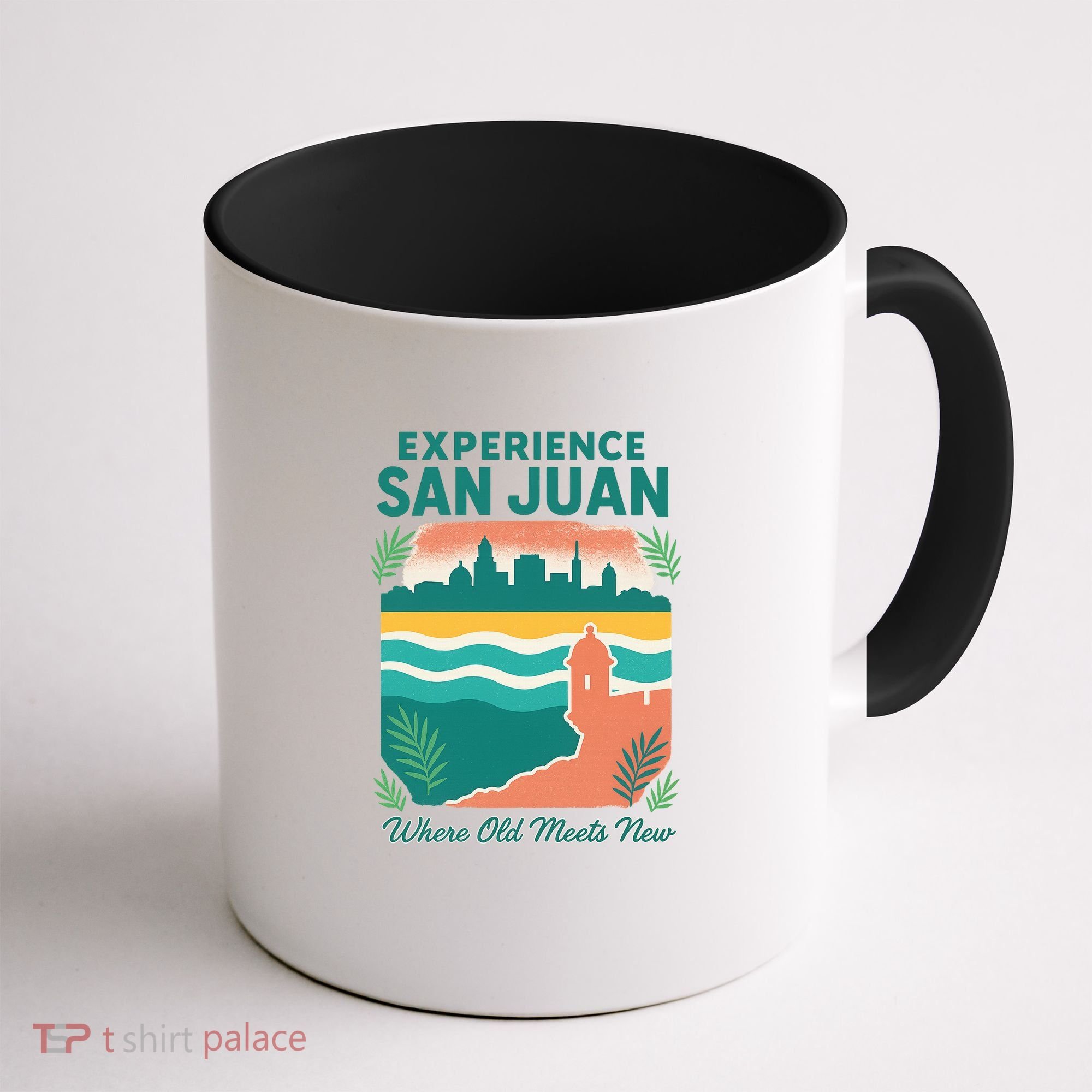San Juan Where Old Meets New Coffee Mug