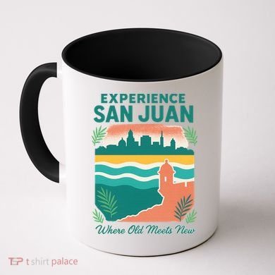 San Juan Where Old Meets New Coffee Mug