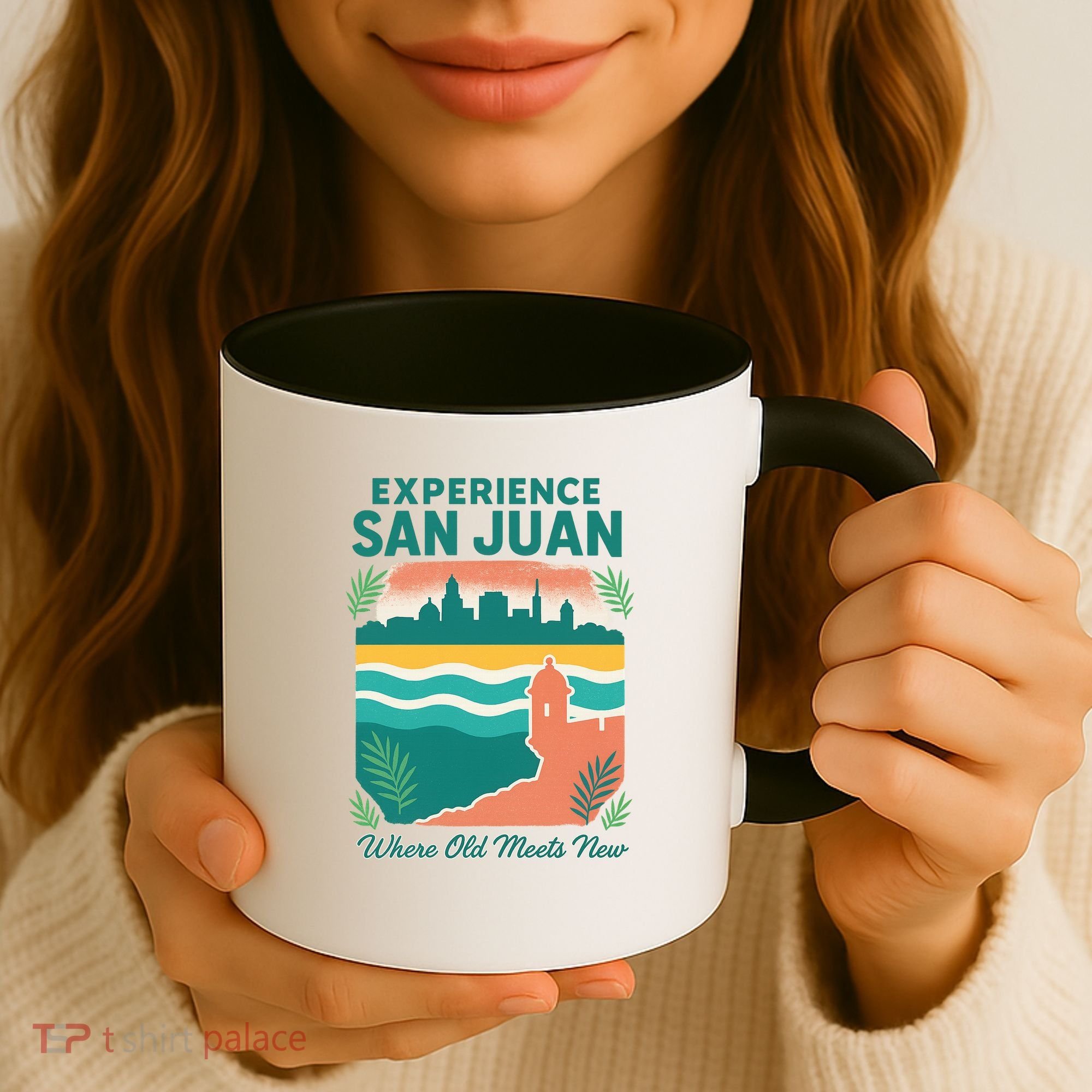 San Juan Where Old Meets New Coffee Mug