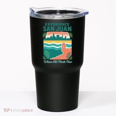 San Juan Where Old Meets New Tumbler