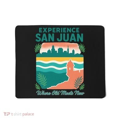 San Juan Where Old Meets New Mousepad