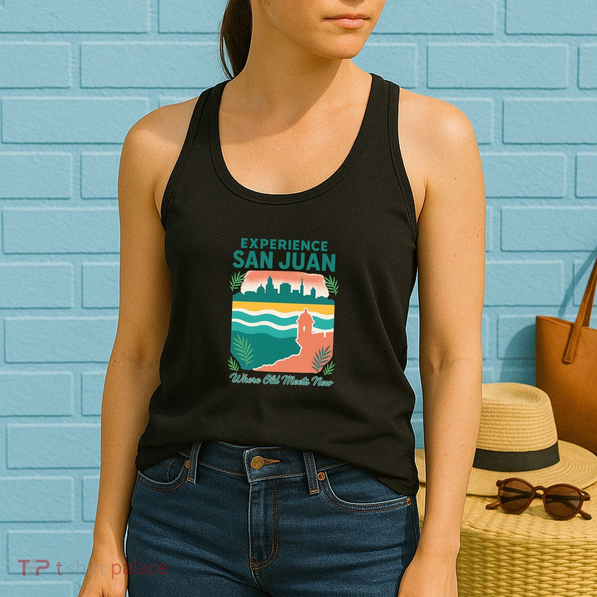 San Juan Where Old Meets New Women's Tank Top