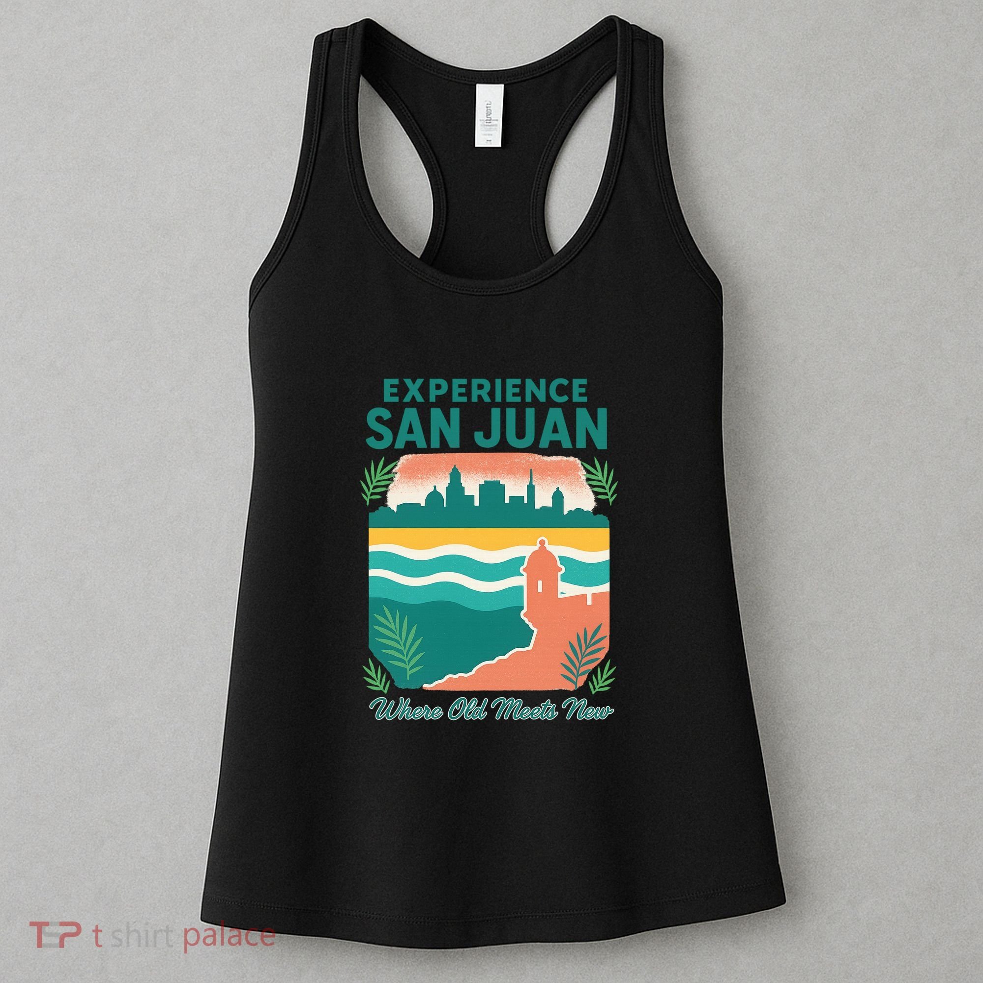 San Juan Where Old Meets New Women's Tank Top