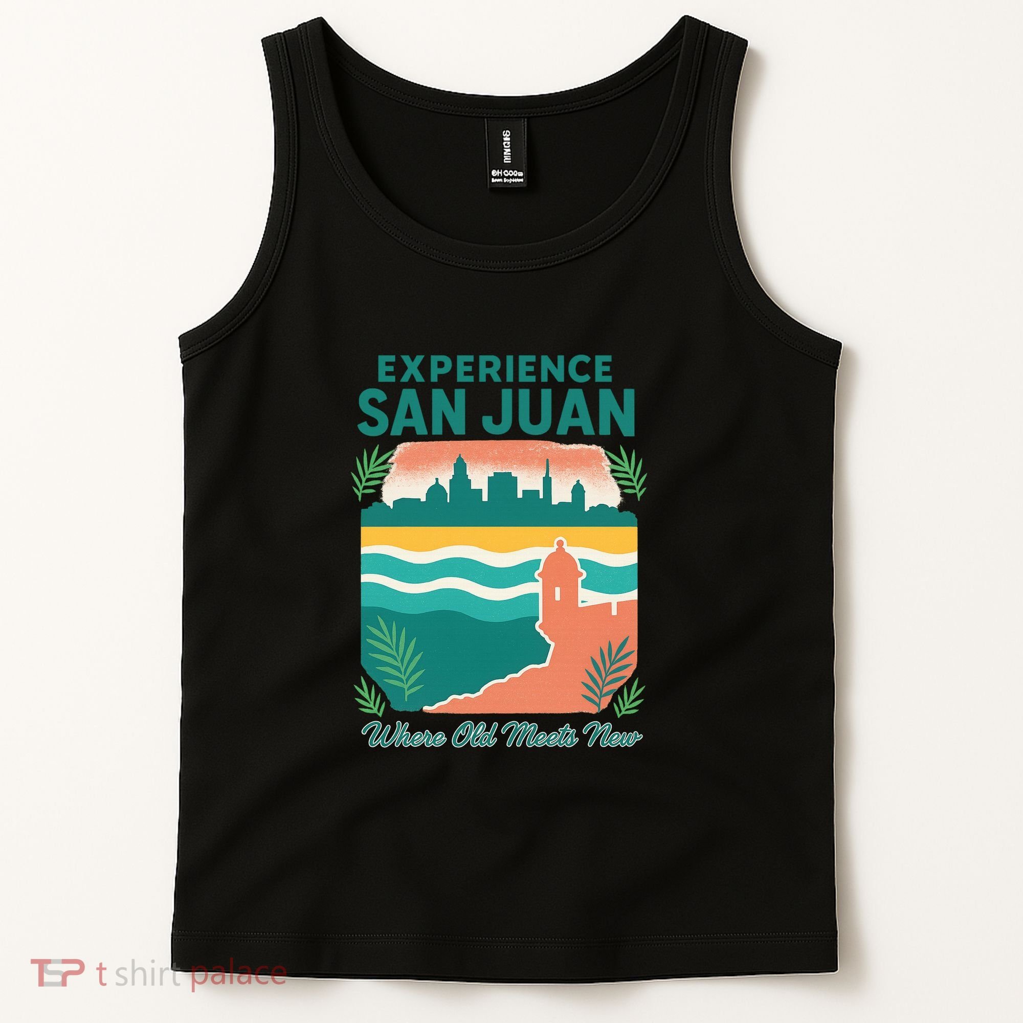 San Juan Where Old Meets New Tank Top